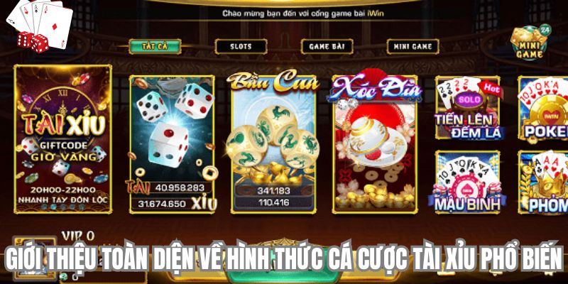 Giới thiệu toàn diện về hình thức cá cược tài xỉu phổ biến