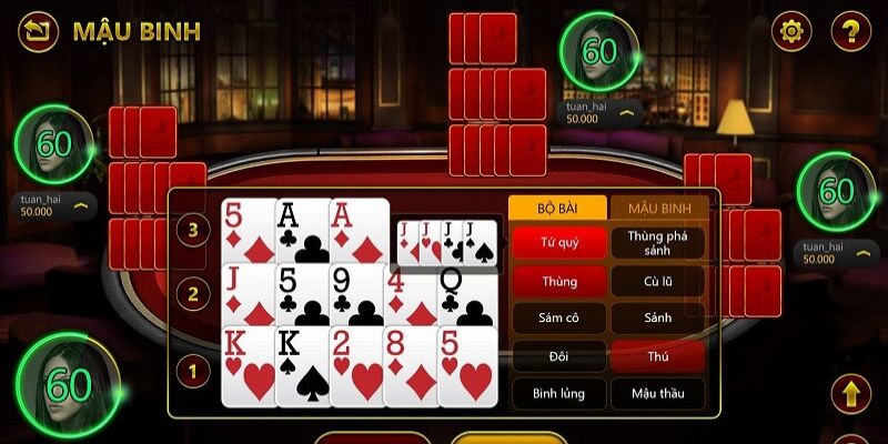 Trò chơi binh xập xám game bài trí tuệ đòi hỏi chiến thuật tinh tế